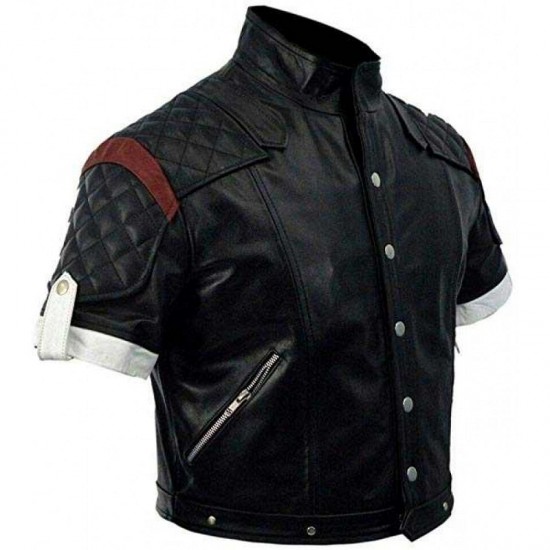 Supper Game Boy Black Costume Faux Leather Jacket