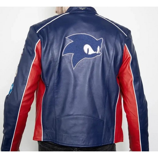 The Hedgehog Bomber Leather Sonic Jacket