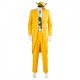 The Mask Jim Carrey Cosplay Costume Yellow Suit Men Uniform Halloween Outfit