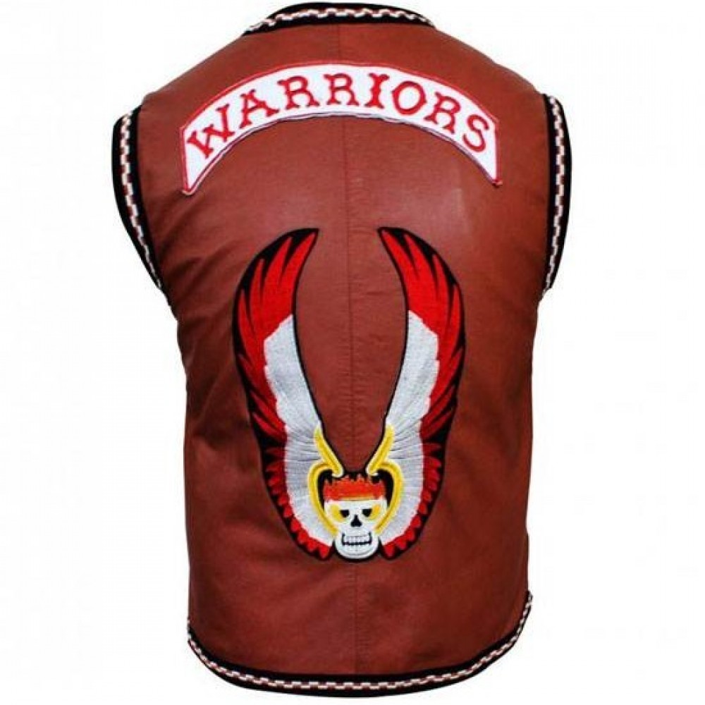 The Warriors Movie Leather Vest Costume - Warriors Movie