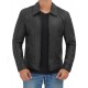 Thomas Mens Vintage Black Leather Jacket