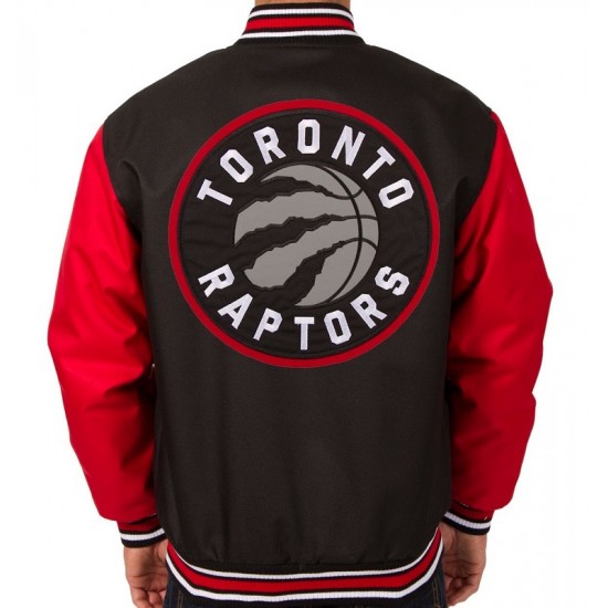 Toronto Raptors Poly Twill Varsity Jacket