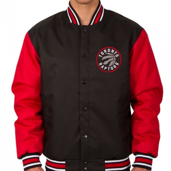 Toronto Raptors Poly Twill Varsity Jacket