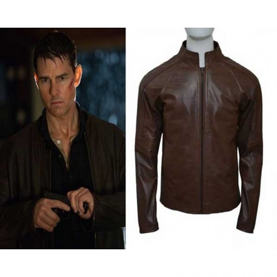 Trendy Jack Reacher 2 Tom Cruise Brown Jacket