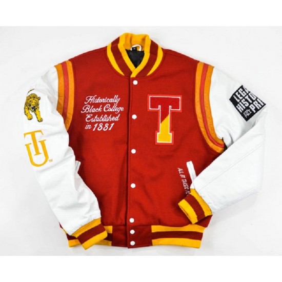 Tuskegee University Motto 2.0 Varsity Jacket