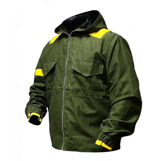 Twenty One Green Pilot Camouflage Jacket