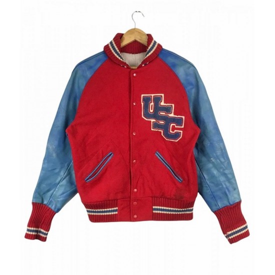 USC Cardinal SC Letterman Jacket