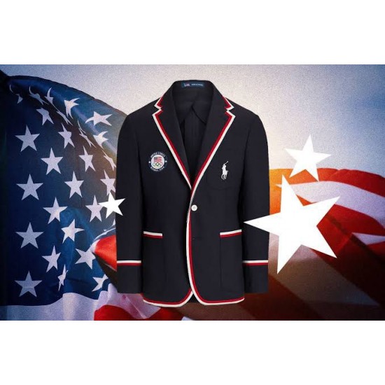 Unisex usa olympics team golf coat