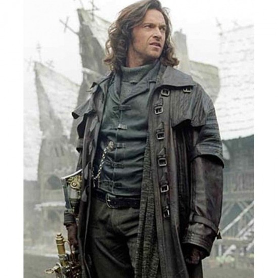 Vampire Duster Steampunk Van Helsing Gothic Leather Trench Coat