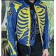 Vanson Skeleton Bones Leather Jacket