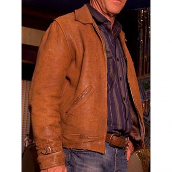 Vegas TV Series Sheriff Ralph Lamb Brown Jacket