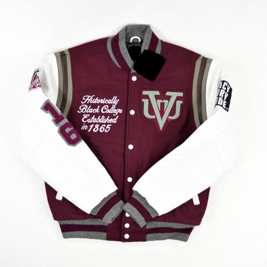 Virginia Union University Motto 2.0 Varsity Jacket