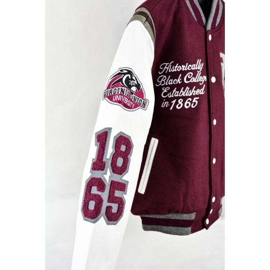 Virginia Union University Motto 2.0 Varsity Jacket