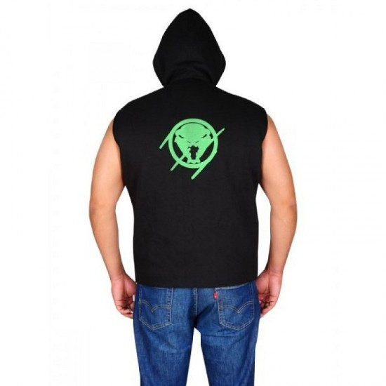 WWE Wrestler Randy Orton RKO Hoodie Fleece Black Vest