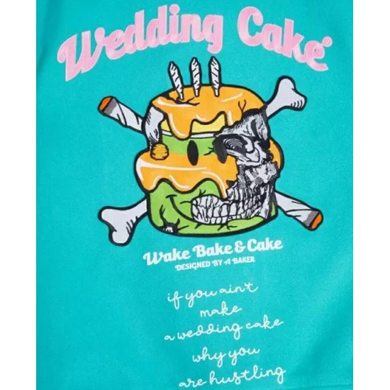 Wedding Cake Embroidered Goonies 2 Mint Varsity Jacket