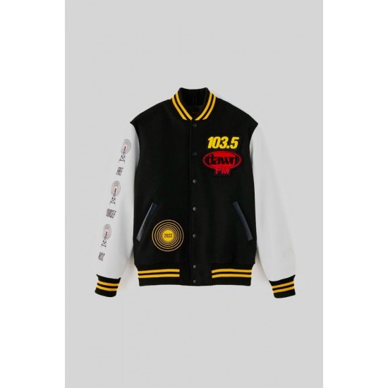 Weeknd Dawn FM 103 Album Varsity Jacket