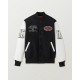 Weeknd Stadium Tour Black and White Varsity Jacket