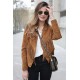 Western Brown Suede Leather Wear Fringe Vintage Coat Jacket