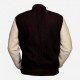 Women Payday 2 Hotline Miami Brown Varsity Jacket