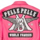 Womens Pelle Pelle World Famous Pink Leather Jacket