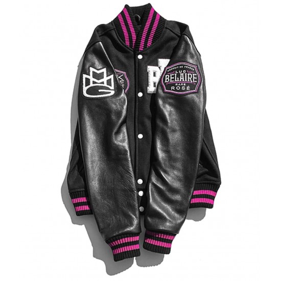 Women’s Black Bottle Girls Varsity Jacket