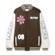 World Peace Brown Varsity Jacket