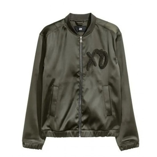 XO Green Satin Jacket