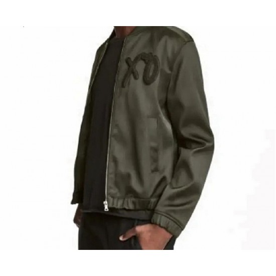 XO Green Satin Jacket