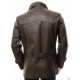 Brand New Men's Genuine Designer Lambskin Leather Trench Coat Long Jacket