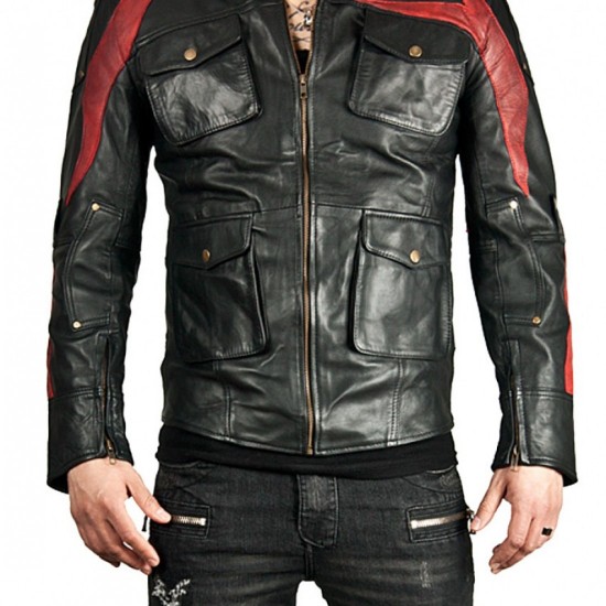 James Heller Game Prototype 2 Leather Jacket